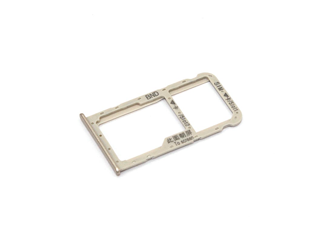 Лоток для SIM-карты Huawei Honor 7X золотой