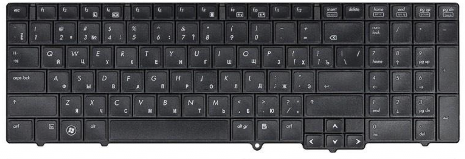 Клавиатура HP Probook 6550b OEM