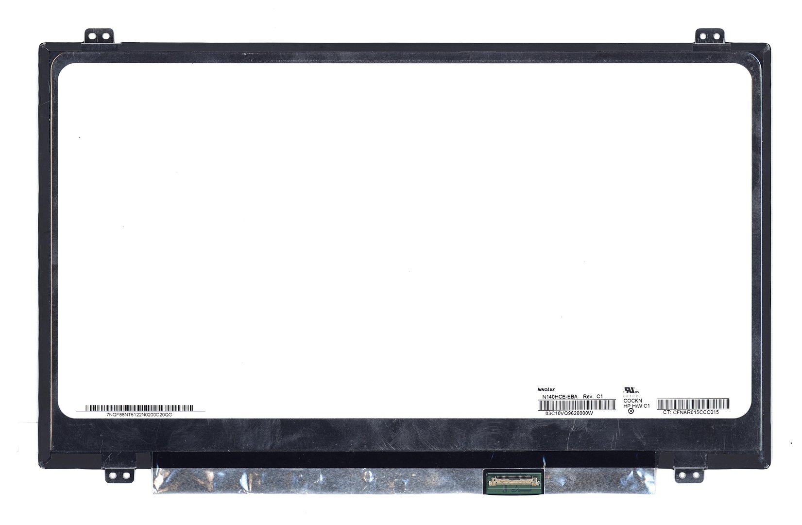 Матрица N140HCE-EBA rev. C1 уши верх/низ (глянцевая)