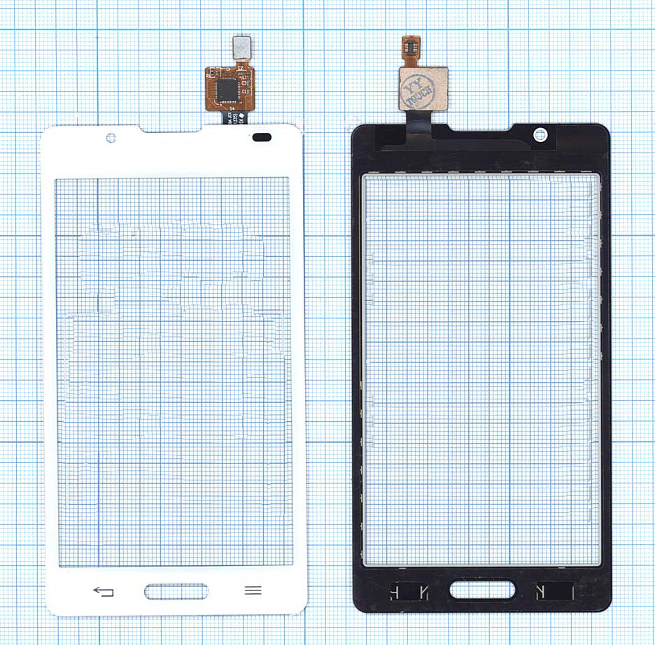 Сенсорное стекло (тачскрин) для LG Optimus L7 II P713 белое