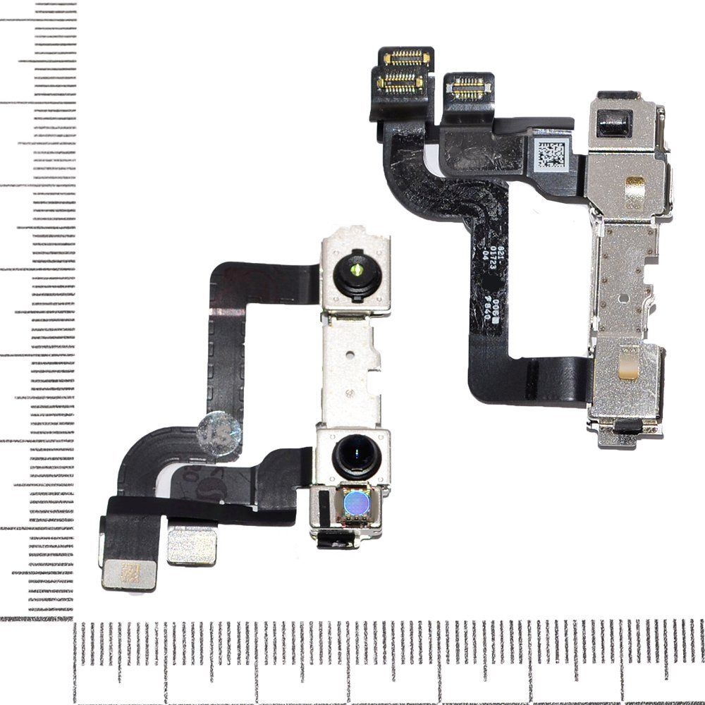 Шлейф iPhone Xr + светочувствительный элемент + фронтальная камера orig Factory