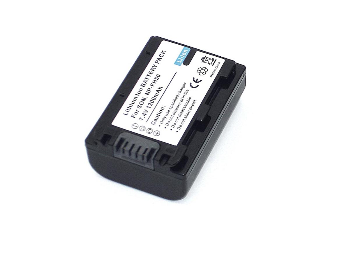 Аккумуляторная батарея для фото и видеокамеры Sony DCR-DVD (NP-FH50) 7,4V 2000mAh