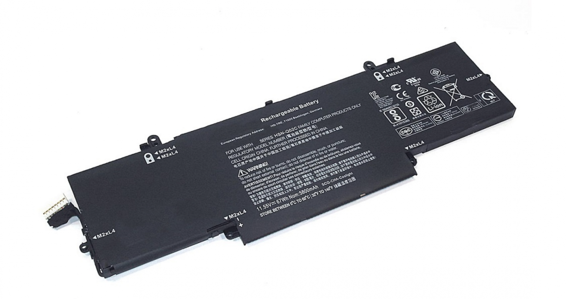 Аккумулятор HP Elitebook Folio 1040 G4 1EP79EA 11.55V, 67Wh, Original