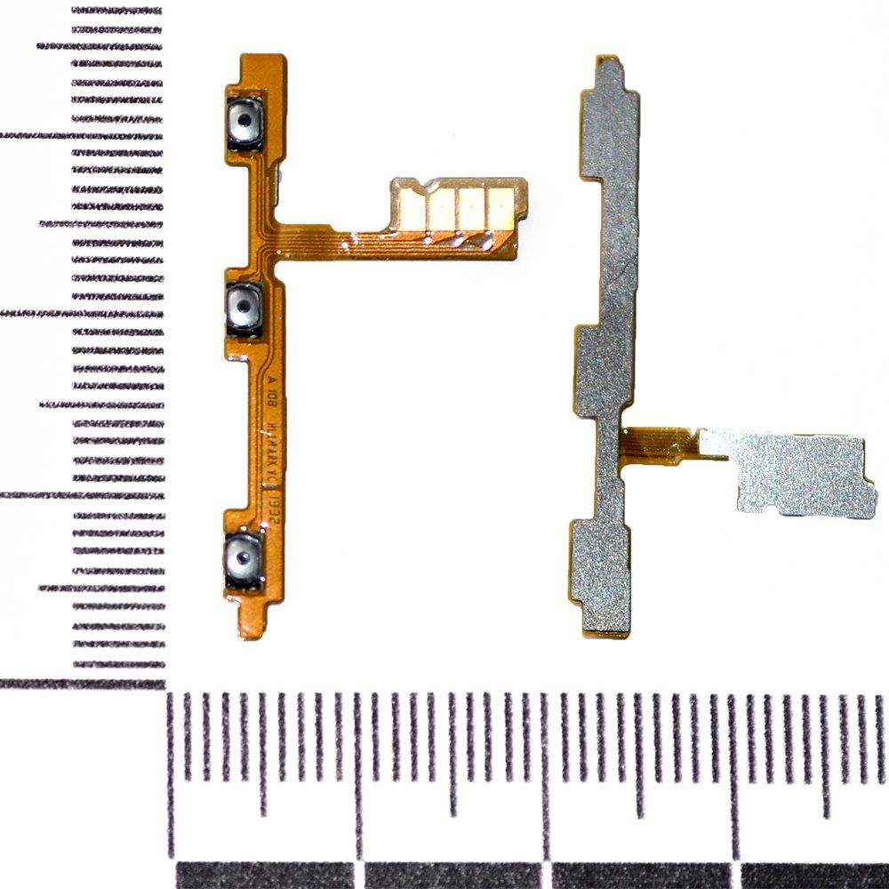 Шлейф Huawei P30 Lite кнопки включения/громкости orig Factory