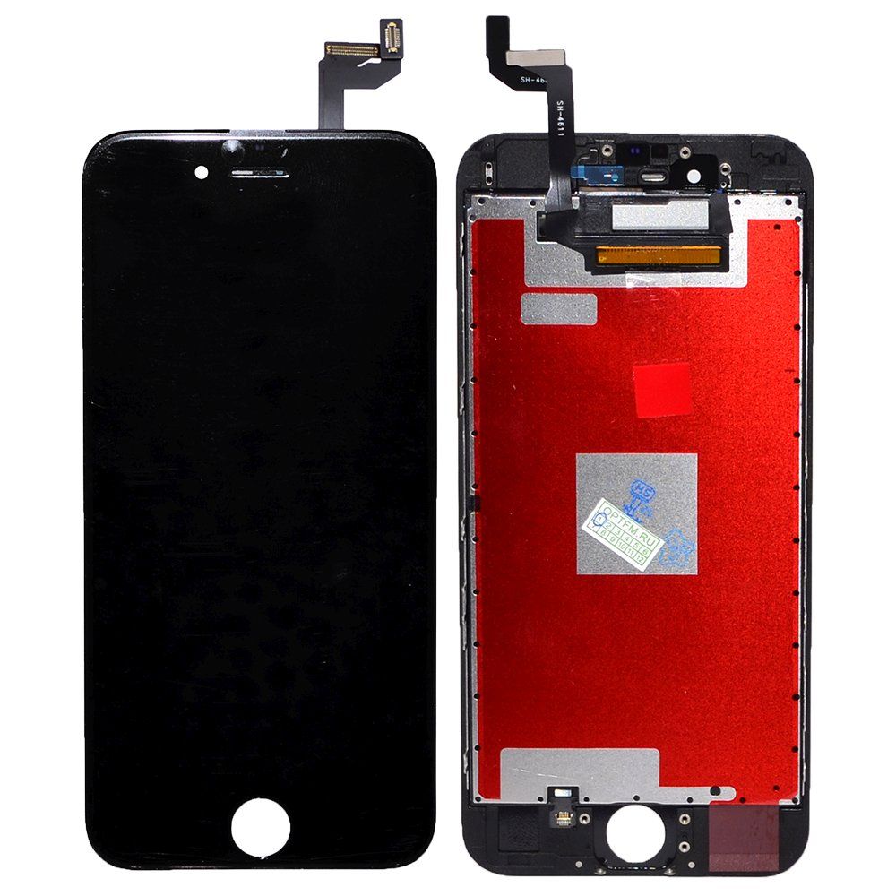 Дисплей iPhone 6S + тачскрин + рамка черный Shenchao