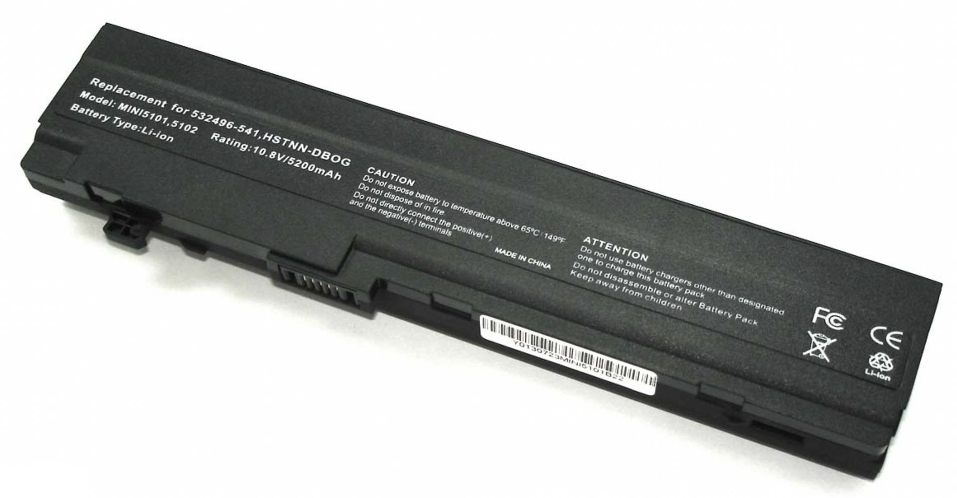 Аккумулятор HP Compaq Mini 5101 10.8V, 5200mAh, OEM