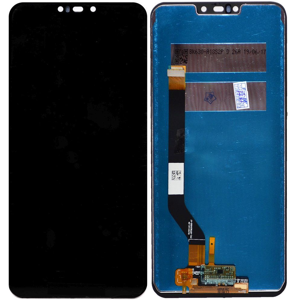 Дисплей Honor 8C + тачскрин черный (матрица orig) AA