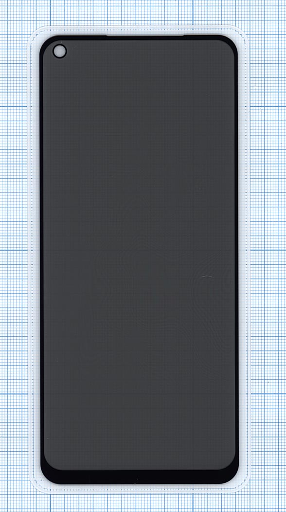 Защитное стекло Privacy "Анти-шпион" для Realme 7