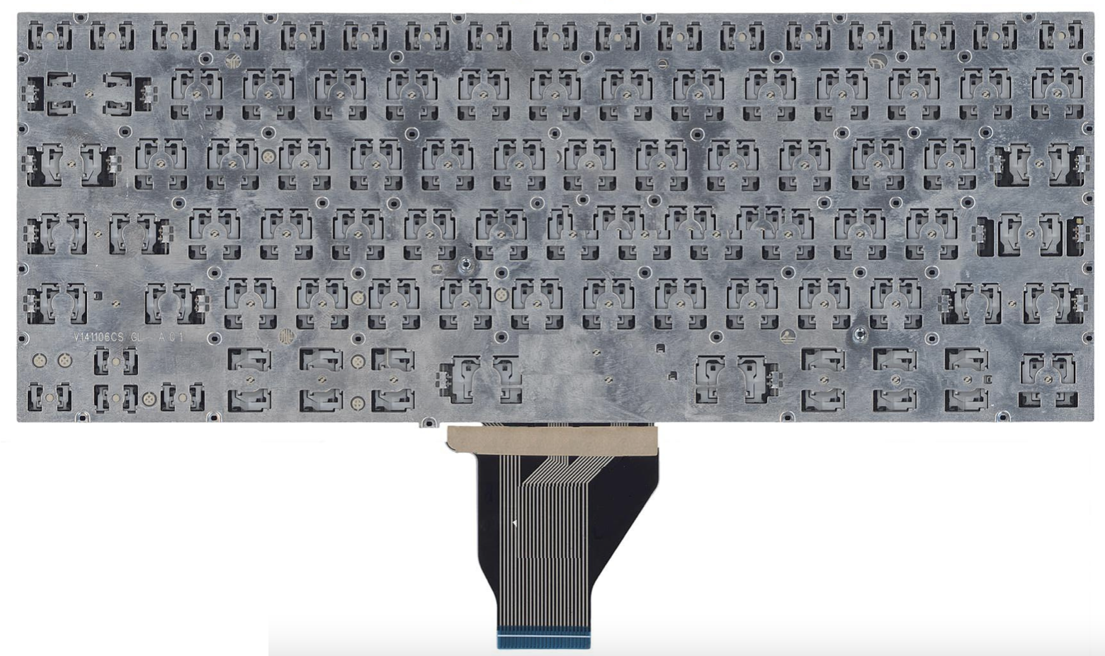 Клавиатура Sony VAIO SVF14a серебристая без рамки, OEM