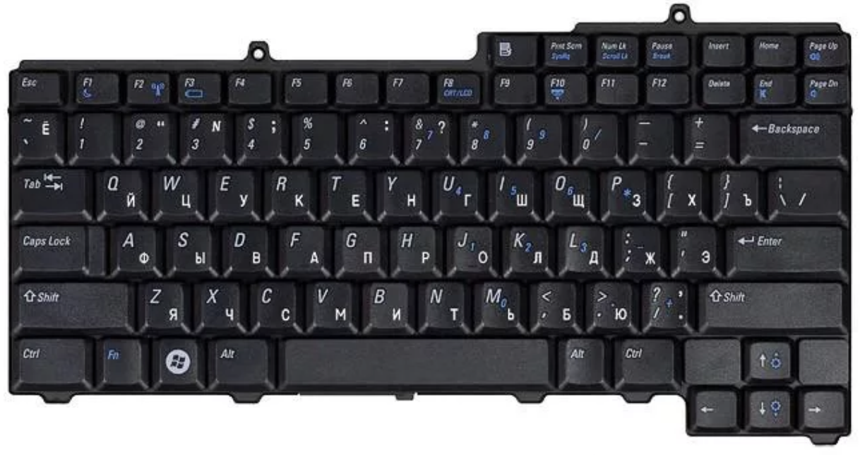 Клавиатура DELL Latitude D520 OEM