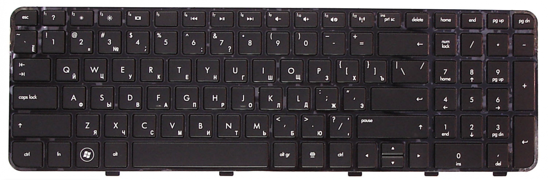 Клавиатура HP Pavilion dv6-6c33sr черная OEM
