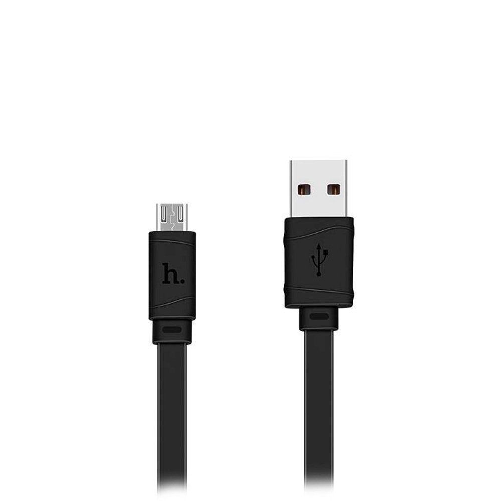 Кабель USB - micro USB HOCO X5 черный (1м)