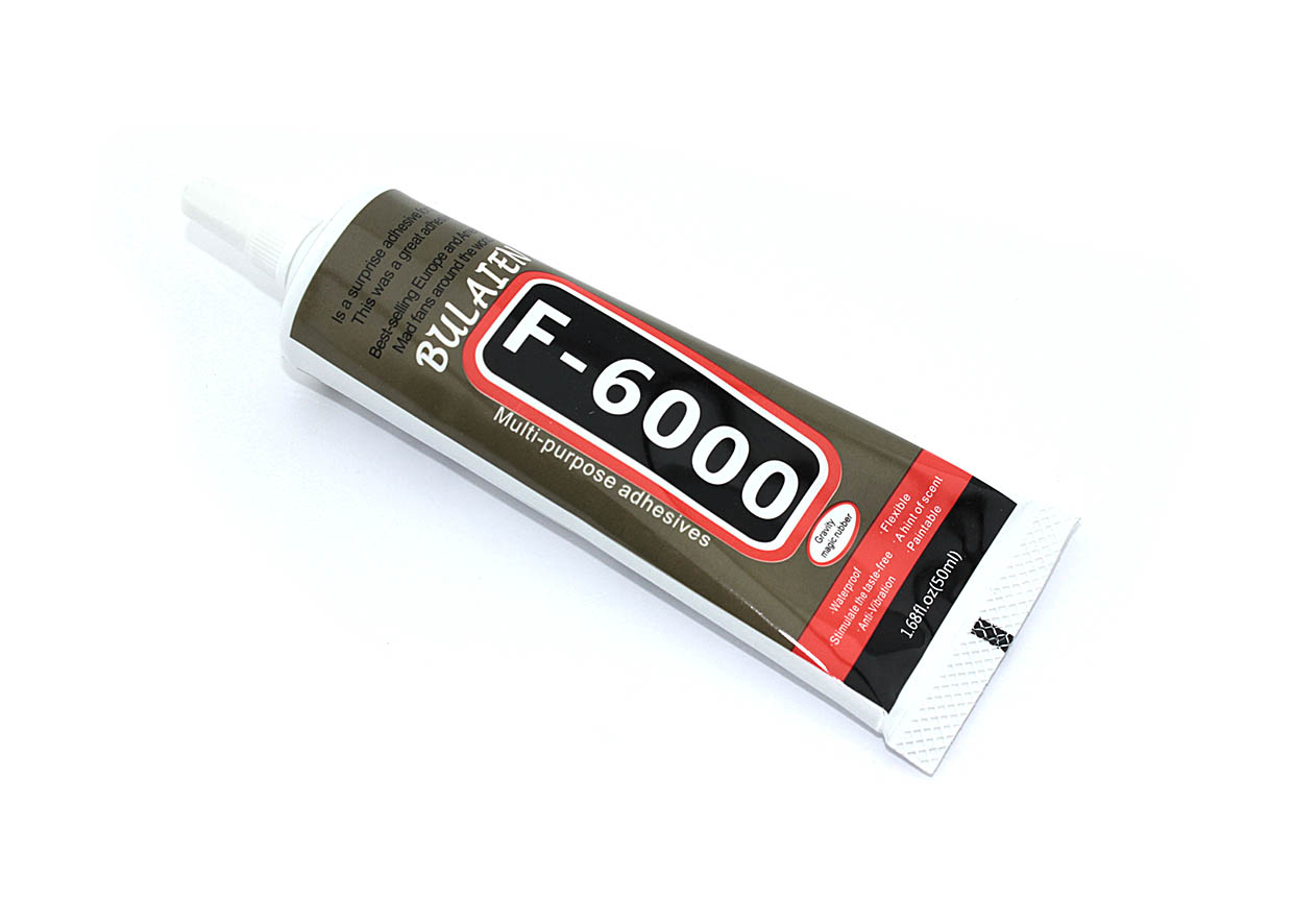 Клей Zhanlida F-6000 прозрачный 50мл