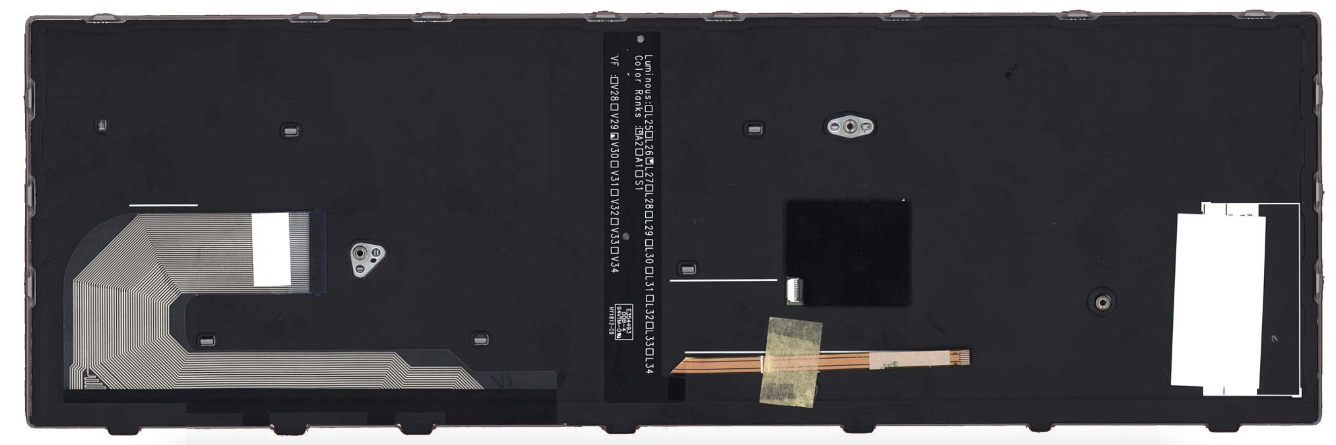 Клавиатура HP Elitebook 850 G5 3JX21EA с серой рамкой и подсветкой, OEM