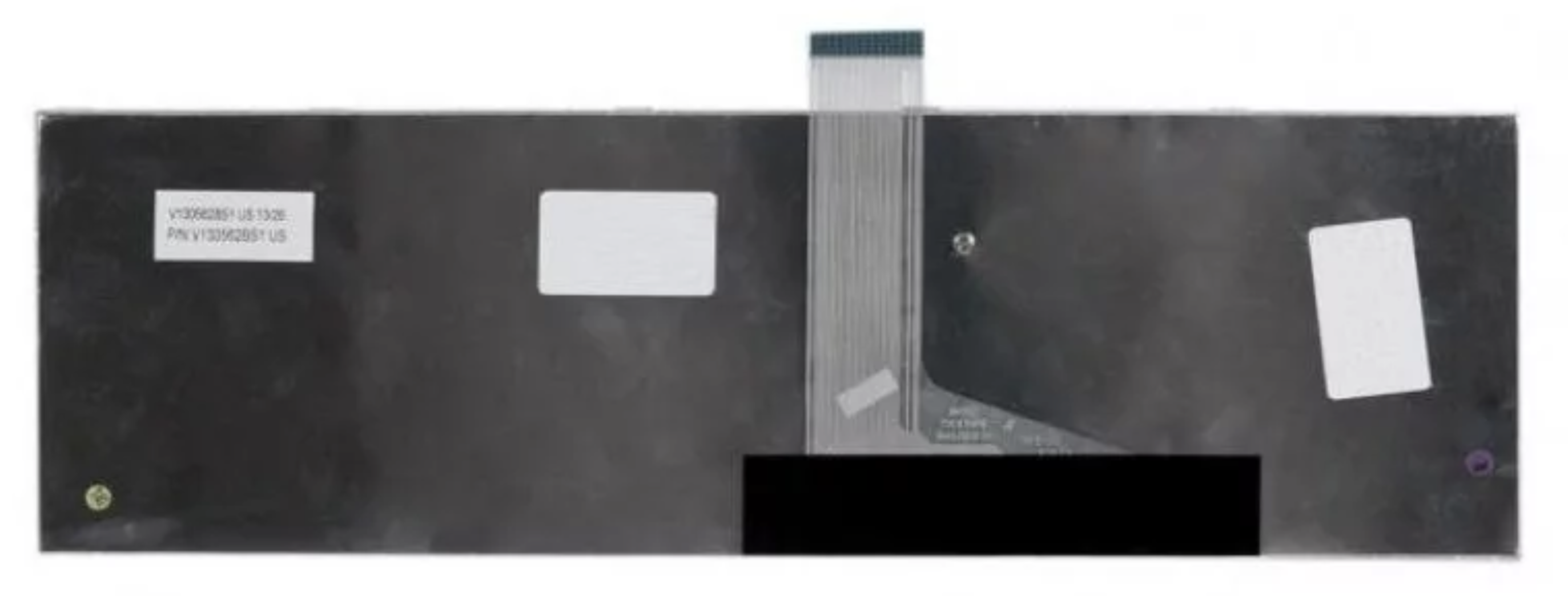 Клавиатура Toshiba Satellite C850D белая, с рамкой, OEM