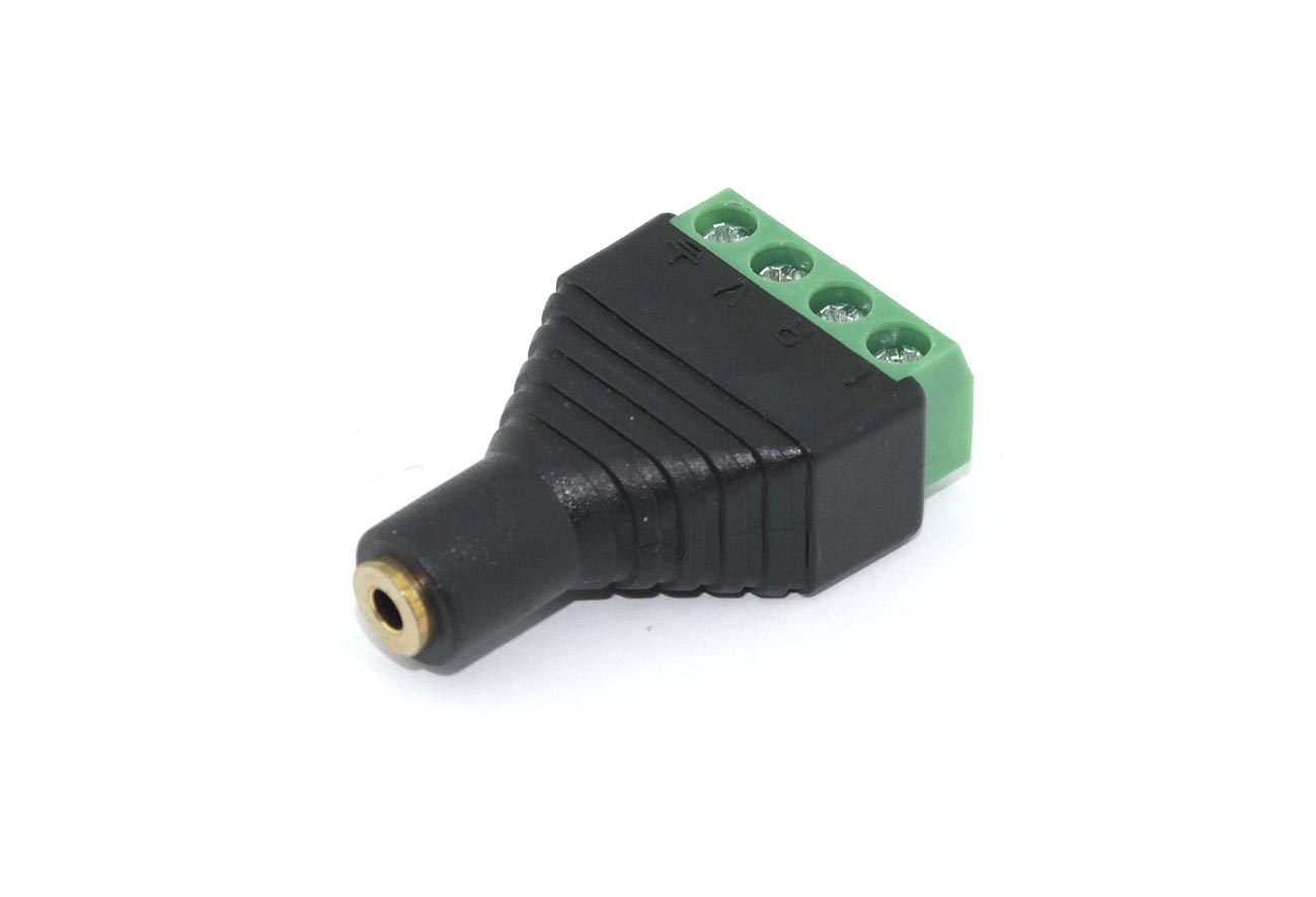 Сборный разъем microJack 2.5 мм 3 канала