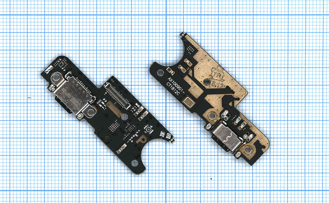 Плата разъема питания с микрофоном для Xiaomi Pocophone F1