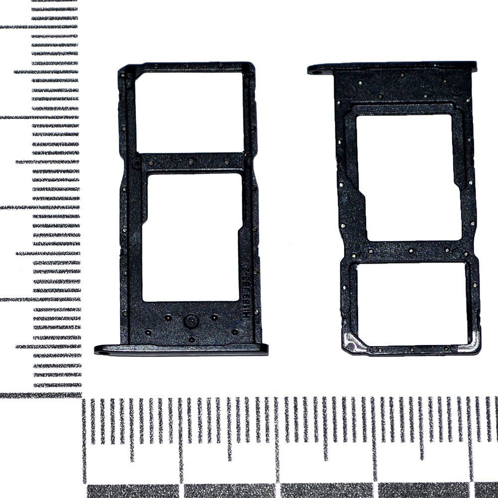 Держатель сим-карты Honor 10i черный orig Factory