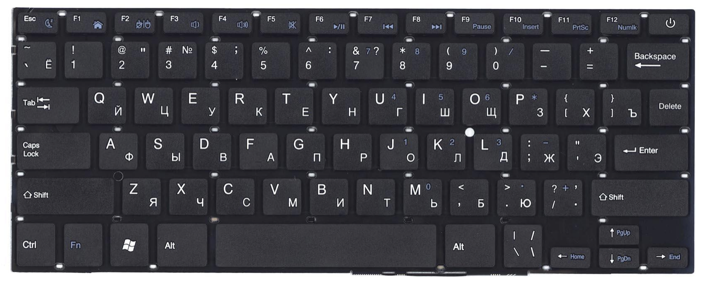 Клавиатура Prestigio Smartbook 141A02 OEM