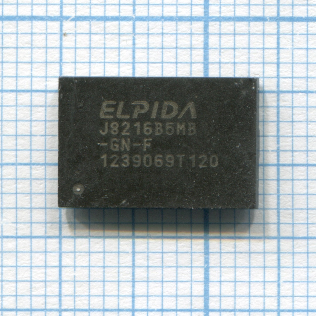 Микросхема оперативной памяти ELPIDA ED J8216B5MB-GN-F