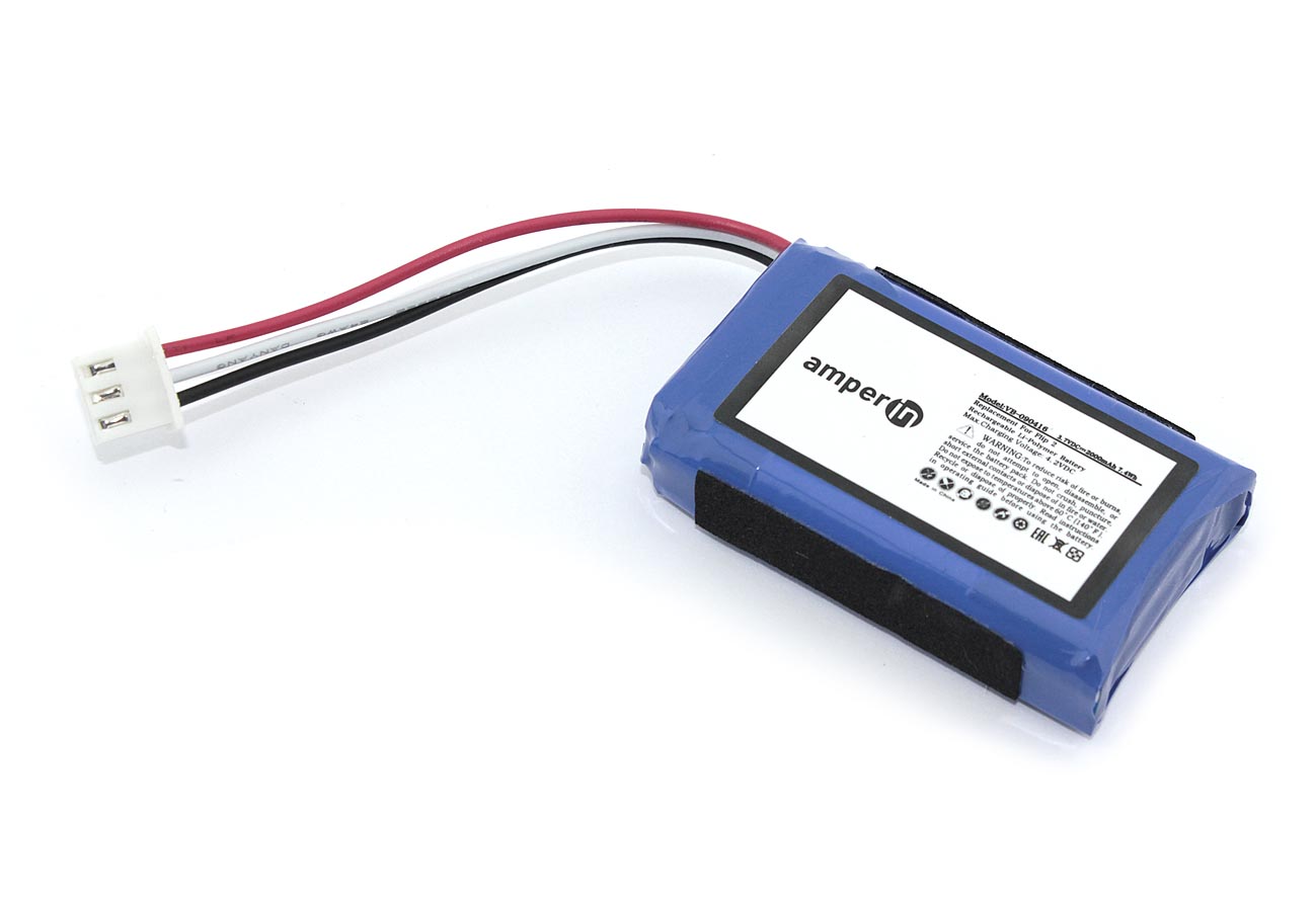 Аккумуляторная батарея Amperin для JBL Flip 2 (2013)  3.7V  2000mAh  7.4Wh