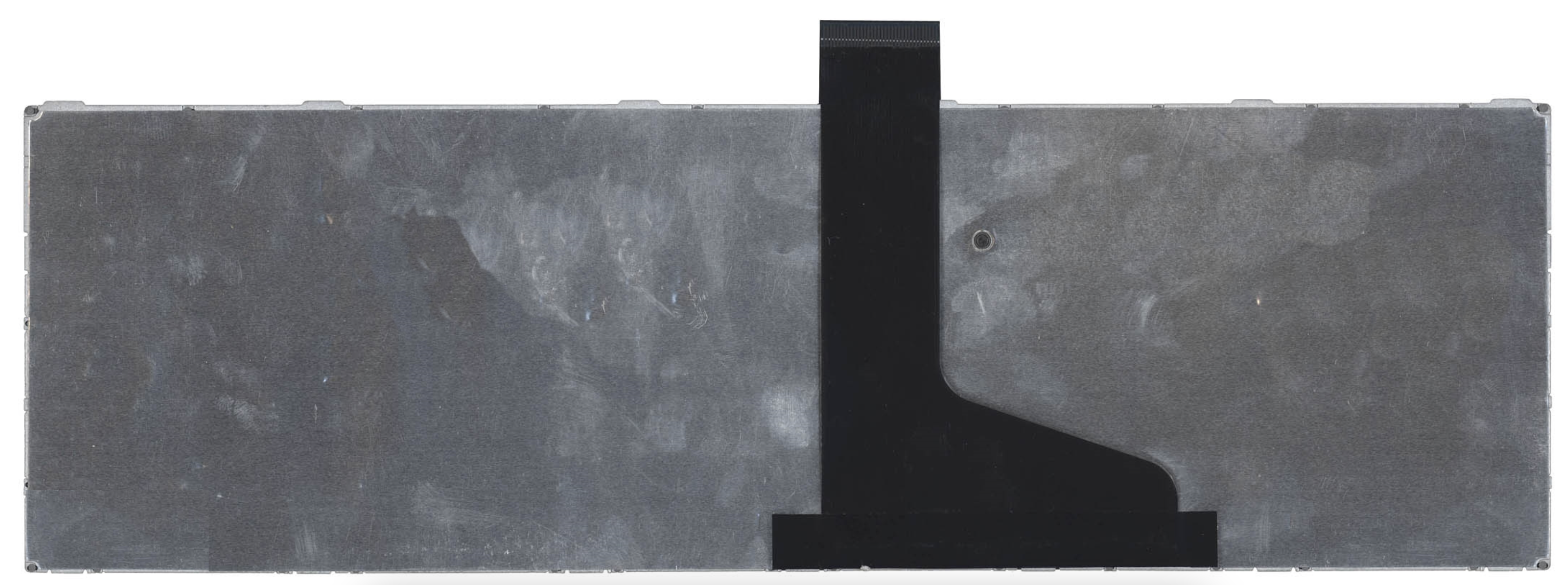 Клавиатура Toshiba Satellite C855D с серебристой рамкой, OEM