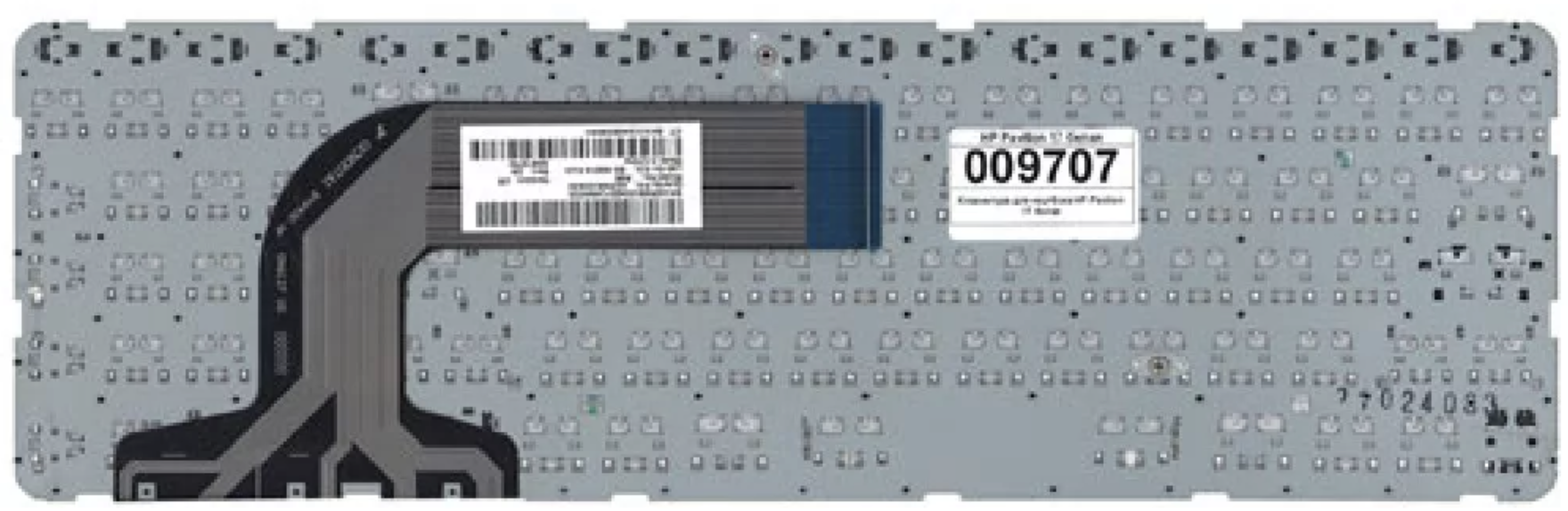 Клавиатура HP Pavilion 17Z-E белая, без рамки, OEM