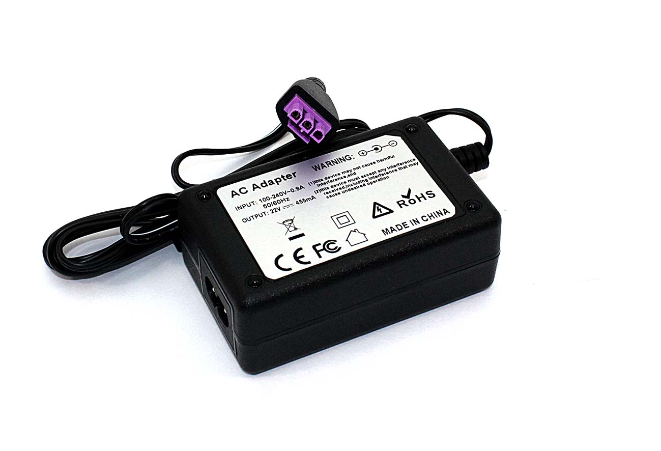 Блок питания (сетевой адаптер) для принтера HP 22V 455MA 10W 3pin OEM