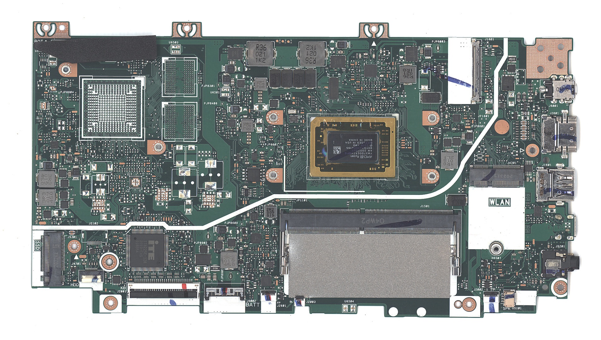 Материнская плата для Asus X412DA 4G/R7-3700U