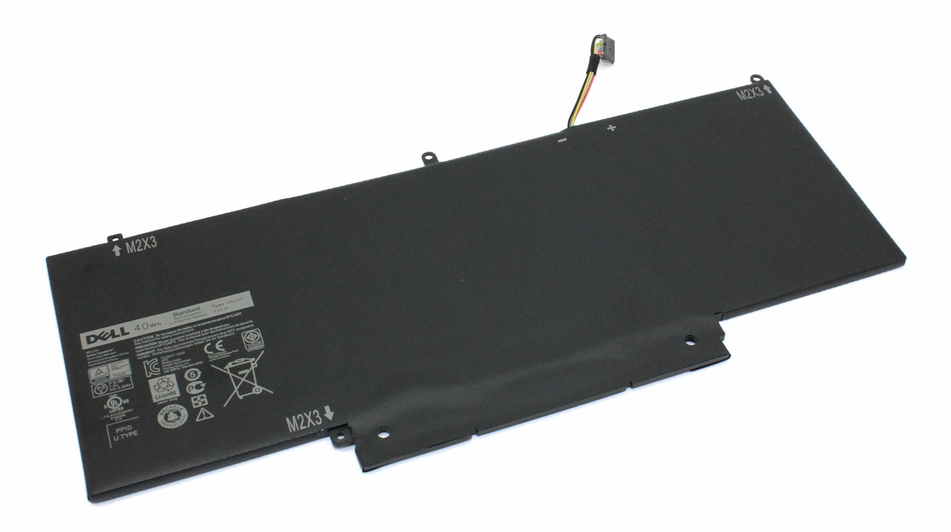 Аккумулятор DELL XPS 11D-1508T 7.4V, 5400mAh, Original