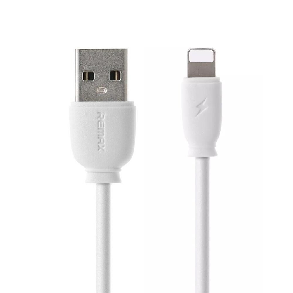 Кабель USB - Lightning 8-pin REMAX Fast Charging RC-134i белый (1м) /max 2,1A/