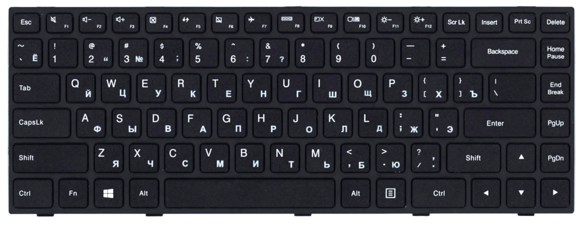 Клавиатура Lenovo IdeaPad 100-14IBD OEM