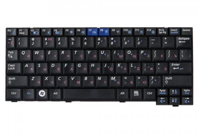 Клавиатура Samsung N102, N128, N140
