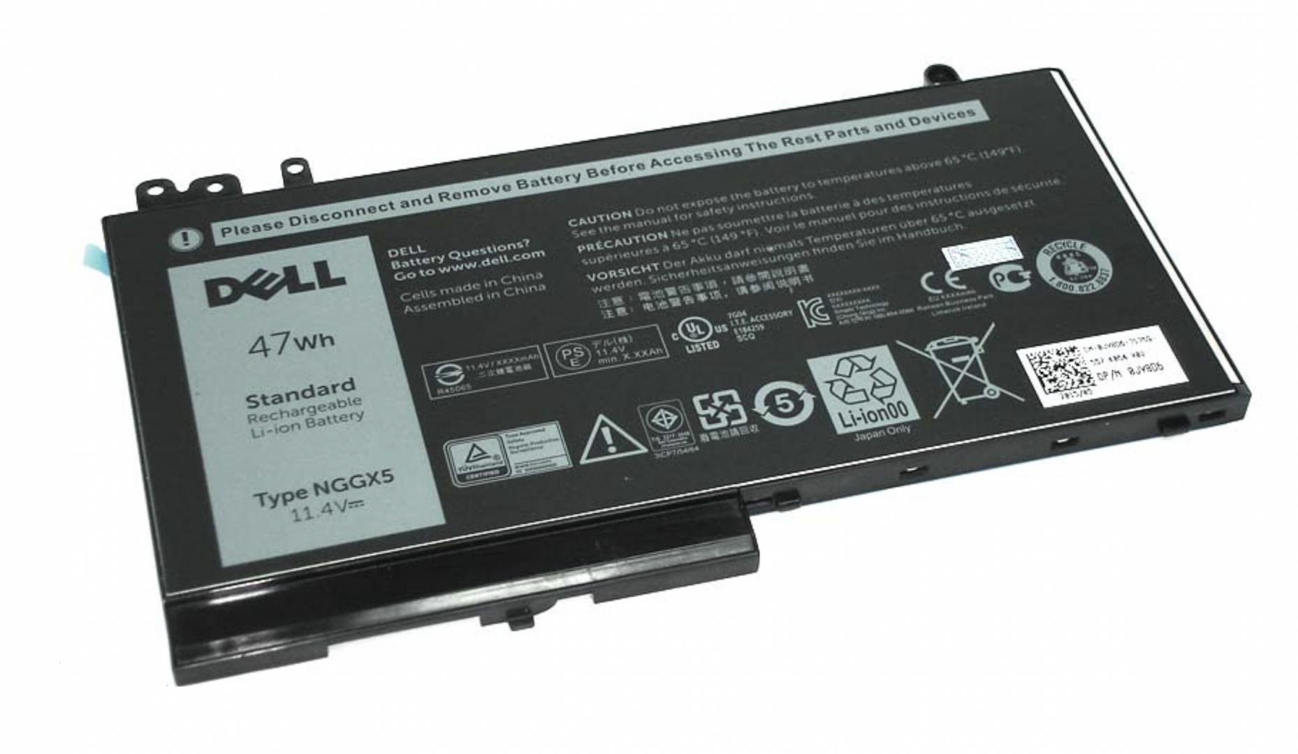 Аккумулятор DELL Latitude E5270 11.4V, 47Wh, Original
