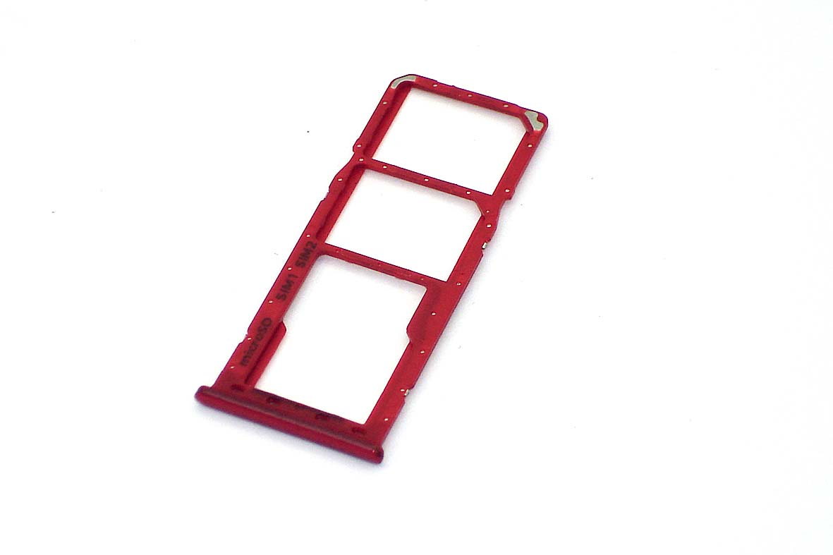 Лоток для SIM-карты Samsung Galaxy A30 (A305F) красный