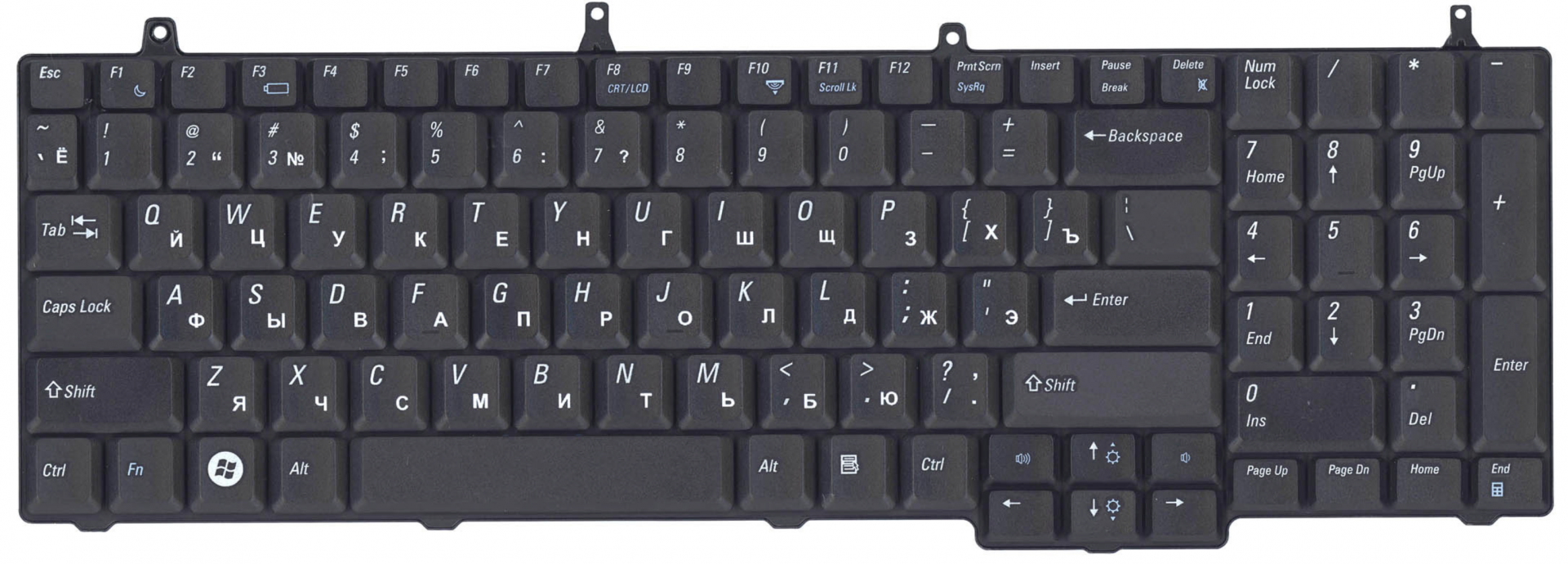 Клавиатура DELL Vostro 1720 OEM