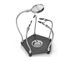 Лупа с держателем платы для пайки Kaisi TE-806