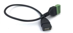 Кабель со сборным  разъемом USB тип А мама