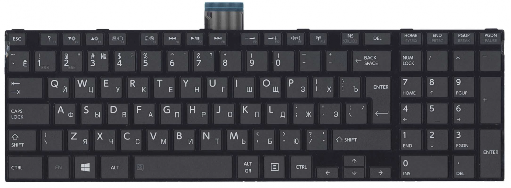 Клавиатура Toshiba Satellite C50D OEM