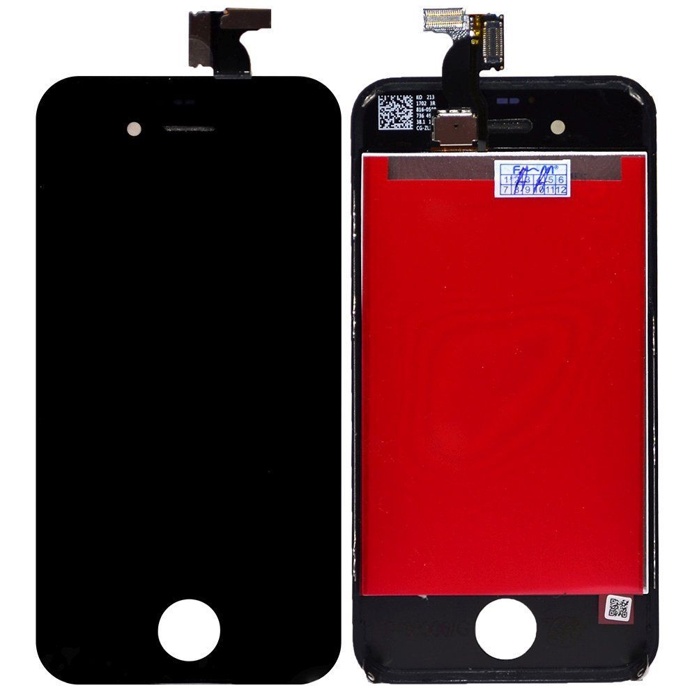 Дисплей iPhone 4S + тачскрин + рамка черный LongTeng AA