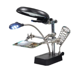 Лупа с держателем платы для пайки Kaisi TE-800