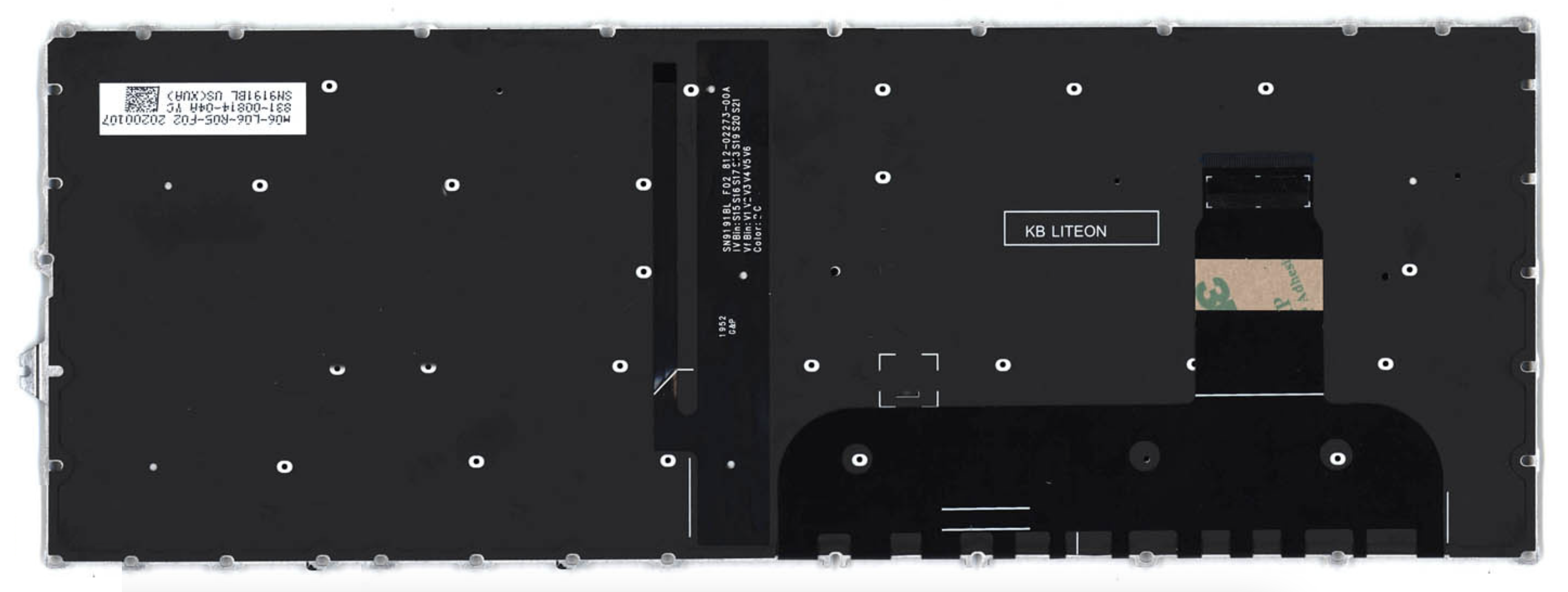 Клавиатура HP EliteBook 840 G7 с подсветкой, без указателя OEM