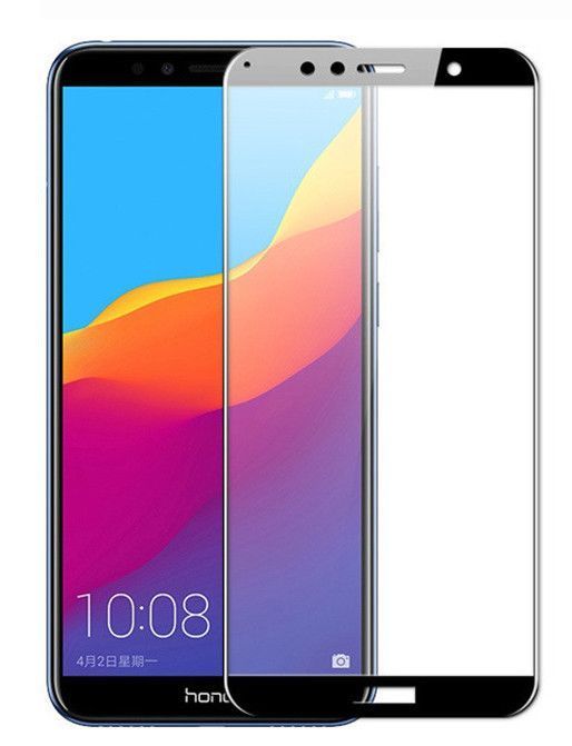 Защитное стекло 5D во весь экран Huawei Honor 7a Pro/7c/y6 2018