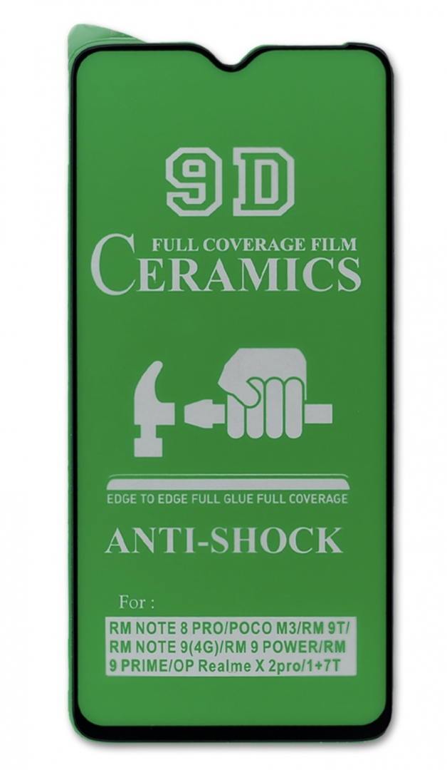 Защитное стекло во весь экран Xiaomi Redmi 9T OEM