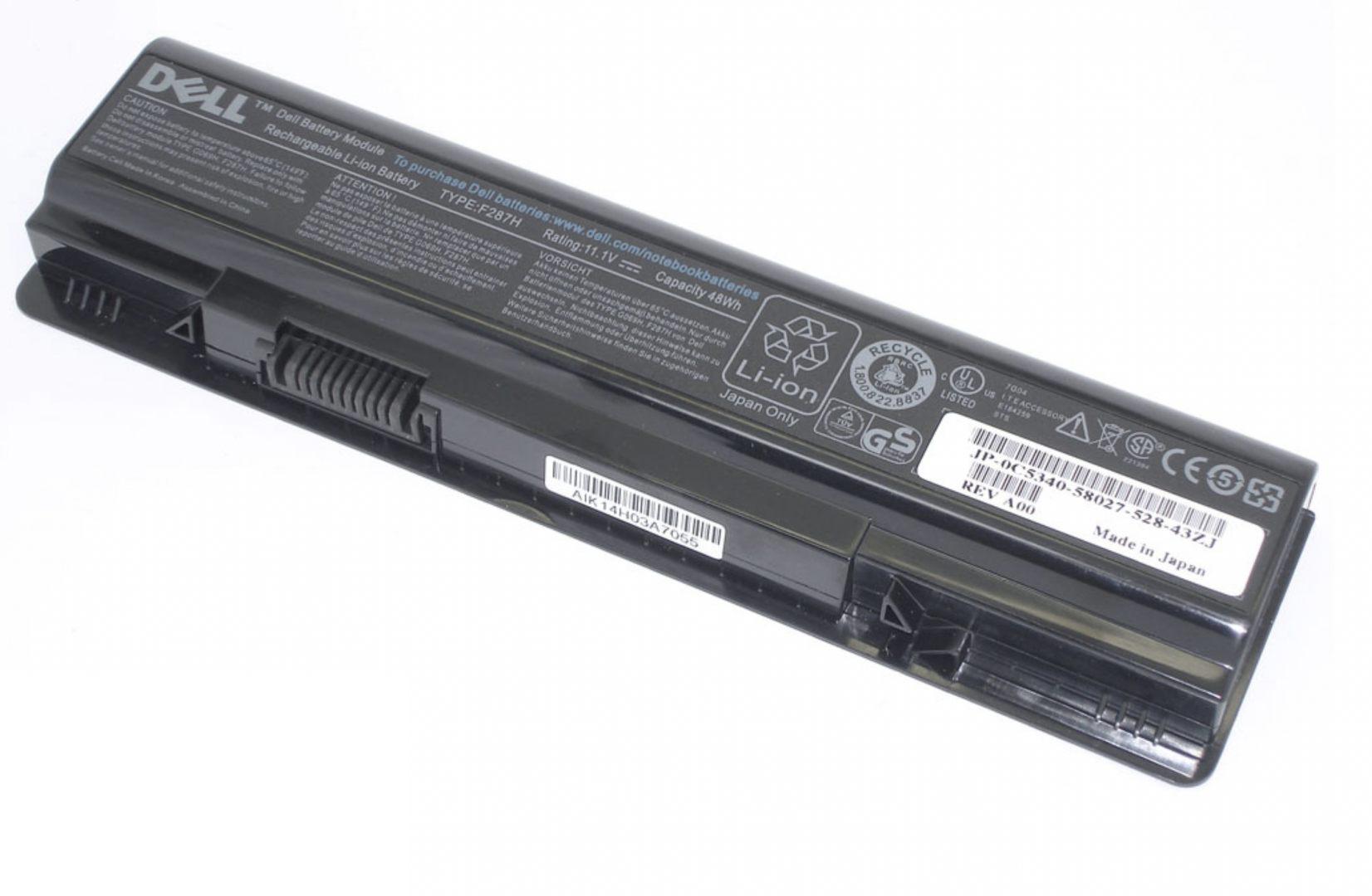 Аккумулятор DELL Vostro 1014 11.1V, 48Wh, Original