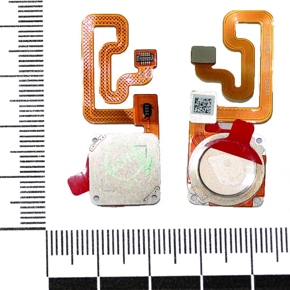 Шлейф Xiaomi Redmi 6/6A+ сканер отпечатка пальца золото orig Factory