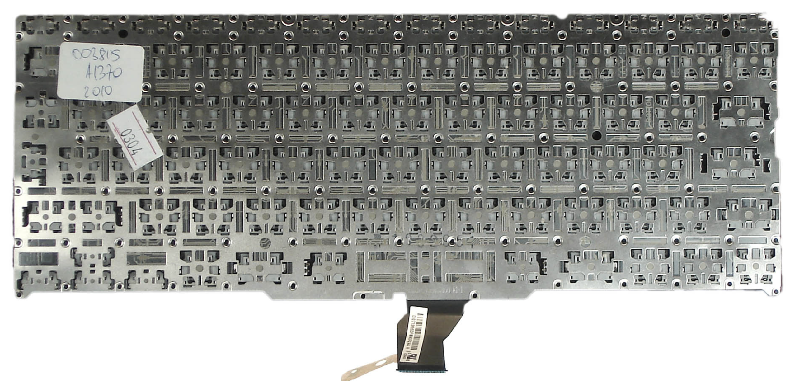 Клавиатура Apple MacBook Air 11.6" начало 2014 A1465 (MD712LL/B) большой Enter, без подсветки, OEM