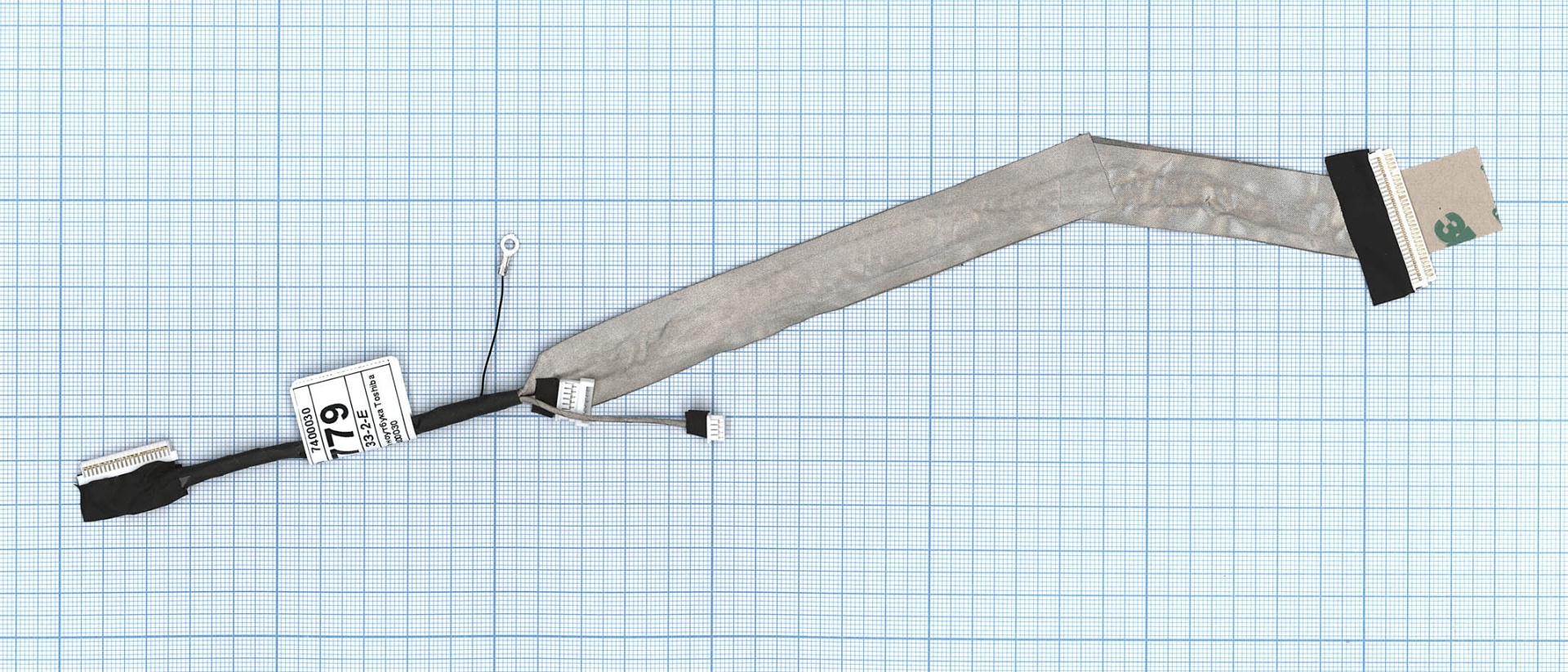 Шлейф матрицы для ноутбука Toshiba Satellite A300 A300D A305 (с камерой)    7400030