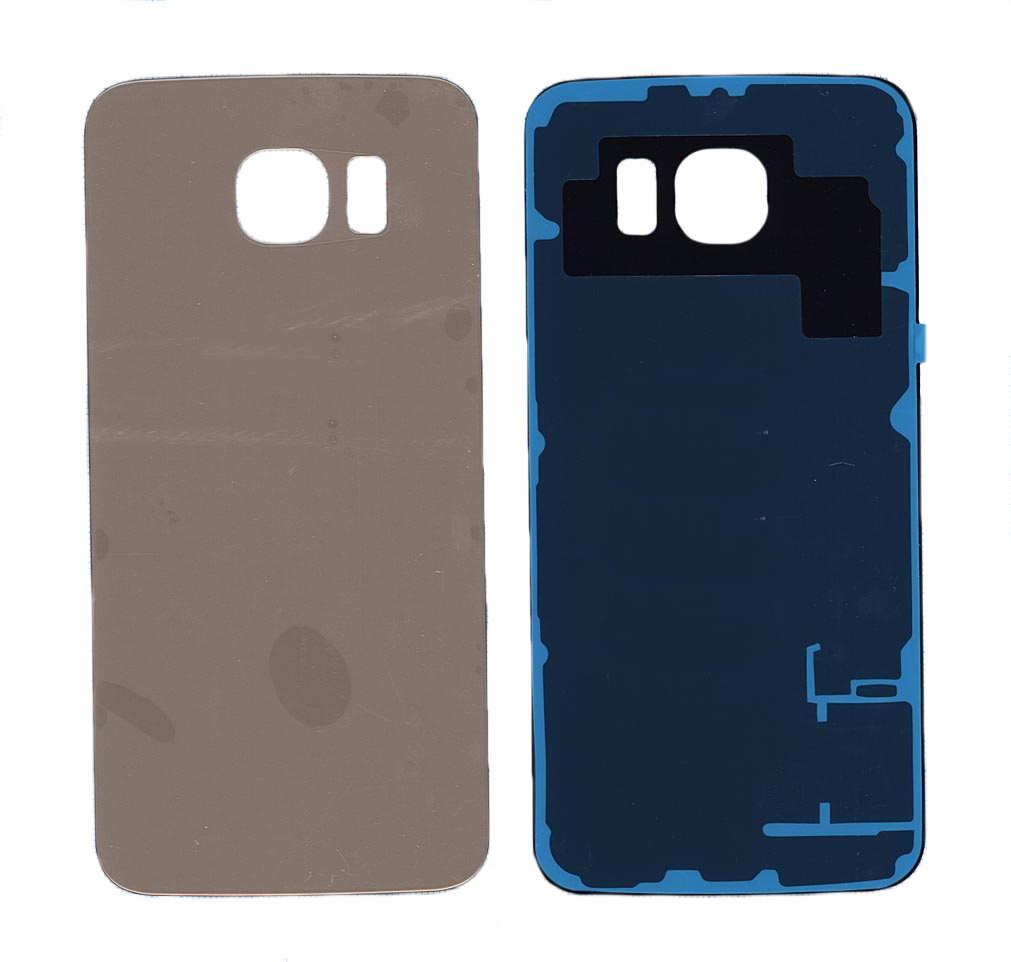 Задняя крышка для Samsung G920F Galaxy S6 золотая