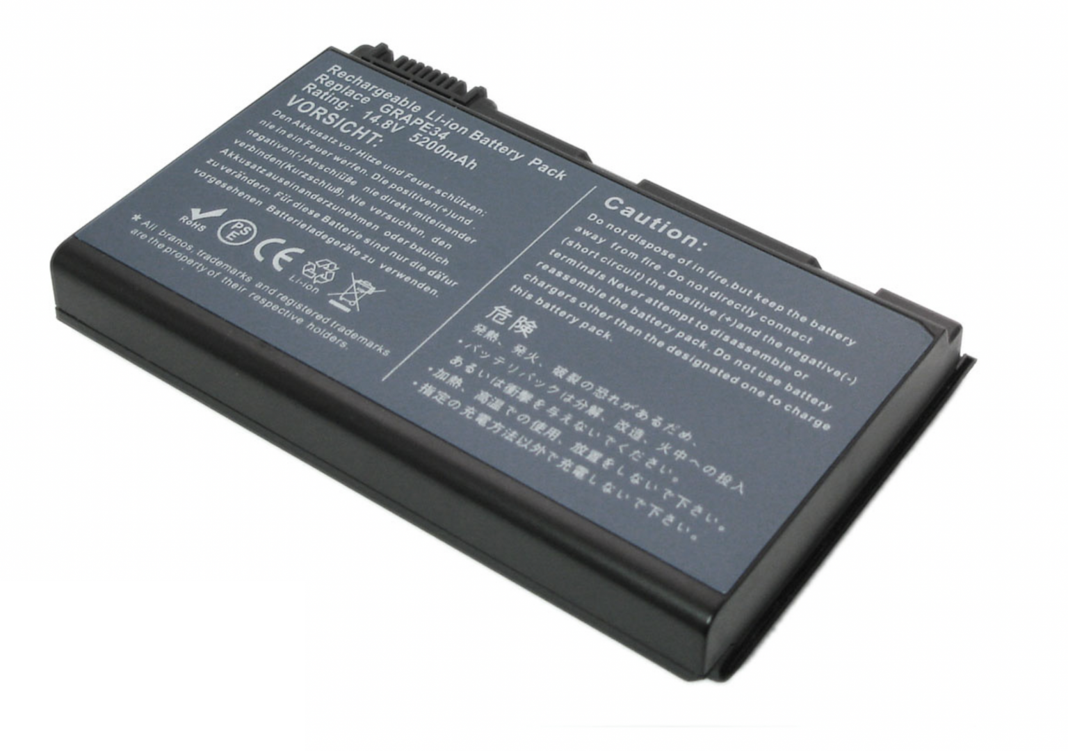 Аккумулятор Acer Extensa 5120 14.4V, 5200mAh, OEM
